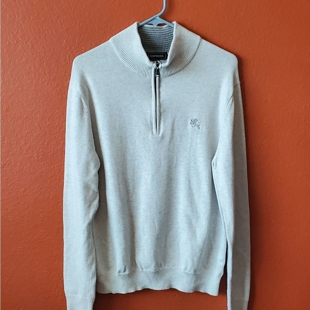 Light Grey Express Sweater